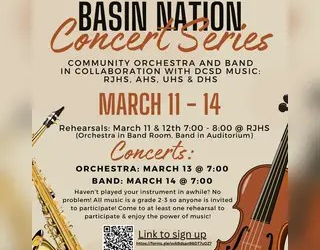 Basin Nation Concert Series Invites Instrumentalists