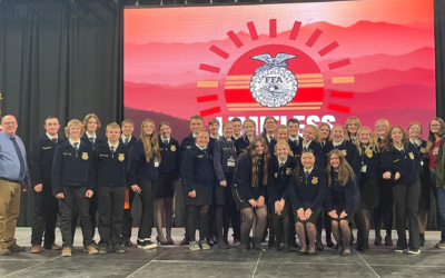 Uintah FFA Impressive Showing At Utah FFA State Convention