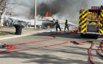 Moffat County Shadow Mountain Mobile Home Park Fire