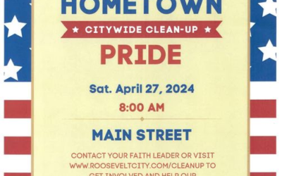 Roosevelt City Hometown Pride Citywide Clean-Up And Vernal Annual Cleanup