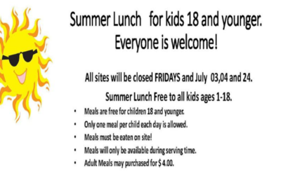 Duchesne County School District Announces Summer Lunch Details