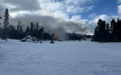 Ashley National Forest Personnel Burn More Slash Piles In Greens Draw Area