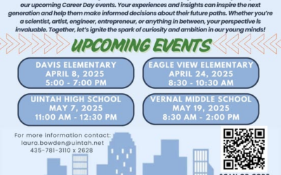 Volunteers Needed For Upcoming Career Day Events In Uintah School District