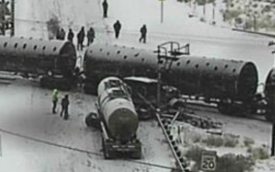 No Injuries In Semi Versus Train Collision On Highway 191 