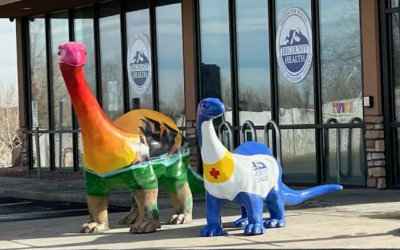 TriCounty Health Welcomes New Dinosaurs With Local Designs