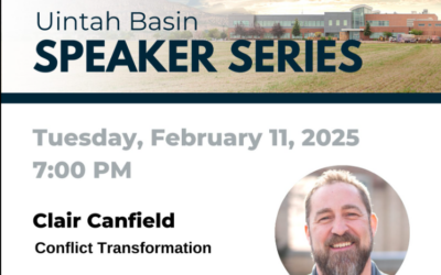 USU Uintah Basin Speaker Series Presentation This Month