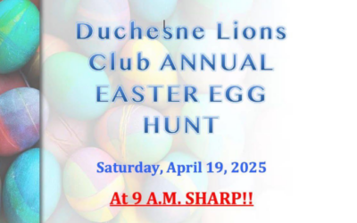 Duchesne Lions Club Annual Easter Egg Hunt Announced