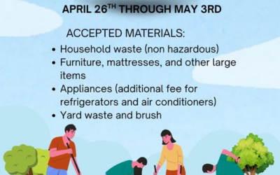 Uintah County Announces Free Dump Week April 26th – May 3rd