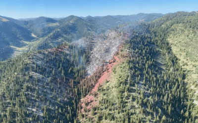 Lightning Caused Sterling Fire Located South Of Duchesne
