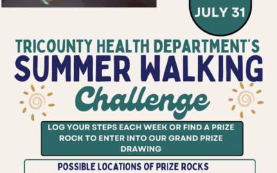 Time Again For The TriCounty Health Annual Summer Walking Challenge