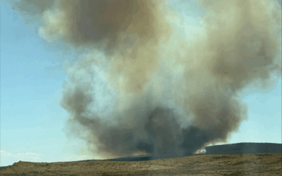 Horse Draw Fire Closes 40 Miles Of Highway 40 In Western Moffat County