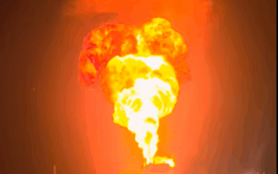 Semi Tanker Burns Up On Side Of Highway 6 Due To Mechanical Error