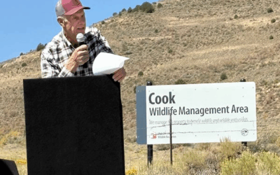 DWR Ribbon Cutting For Cook WMA In Daggett County