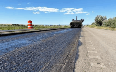 Highway 40 Construction Update For Paving From Antelope Creek To Roosevelt 