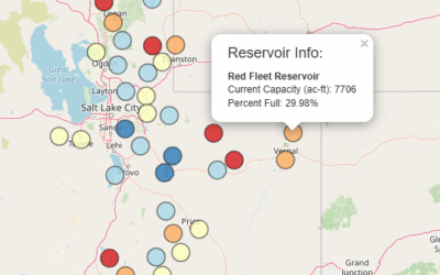 Utah Reservoir Levels In Drastic Decline