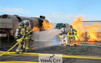 Vernal Regional Airport Hosts Aircraft Rescue And Firefighting Training