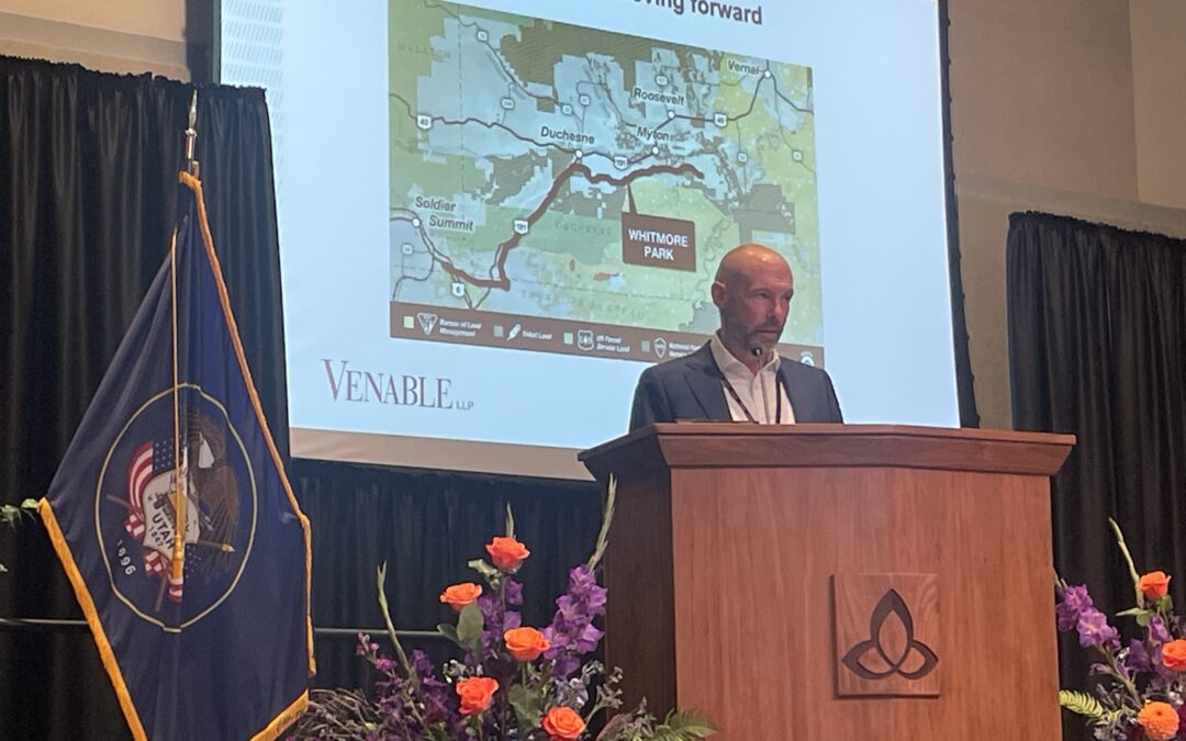 Uinta Basin Railway And “New” NEPA Update At Uintah Basin Energy Summit