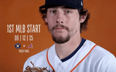 Jayden Murray Makes First Major League Start As Houston Astros’ Pitcher