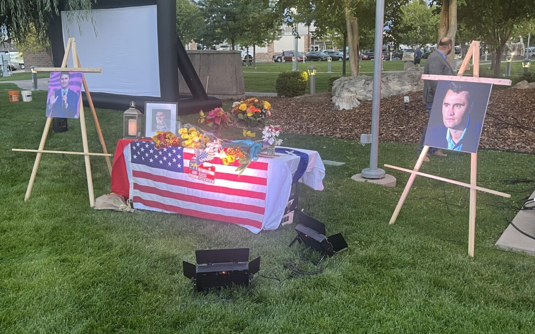 Candlelight Vigils In Memory Of Charlie Kirk Held Locally 