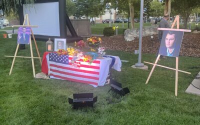 Candlelight Vigils In Memory Of Charlie Kirk Held Locally