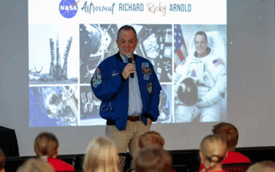 NASA Astronaut Inspires Students And Locals