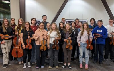 UBYCO Youth Orchestra Welcomes Founder As Rehearsal Guest Conductor