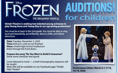Uintah Theatre On The Hunt For Young Elsa And Anna
