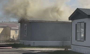 Safety Urged After Mobile Home Fire