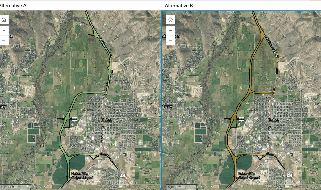 Heber Valley Corridor Draft EIS To Be Published January 7th