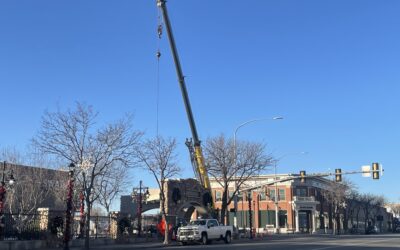 Cobblerock Arch Capstone Replacement Project Underway