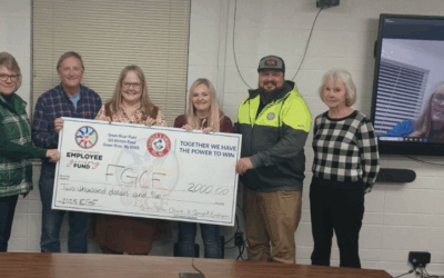Flaming Gorge Community Foundation Recognizes Donation For Sewer Hookups