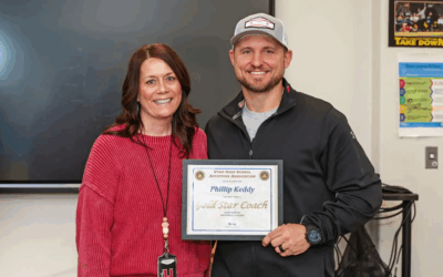Uintah Wrestling Coach Named 2025-2026 Gold Star Coach By UHSAA