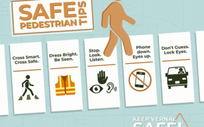 Vernal City Offers Reminders On Pedestrian Safety