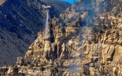 Aerial Support Joins Dry Fork Fire Suppression Efforts