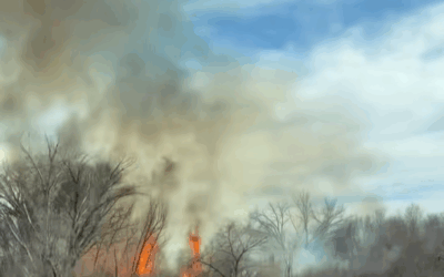 Firefighter Injured While Fighting East Ute Plaza Fire