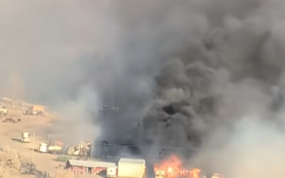 Scotts Bottom Wildfire Caused By Escaped Cook Fire