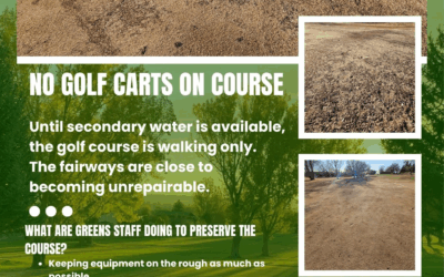 Roosevelt City Reminder For Golfers