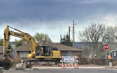 Vernal City 100 North Project Well Underway