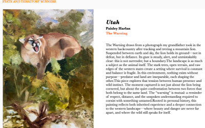 Uintah Artist’s Painting Featured In ‘Celebrate The West’ Art Competition