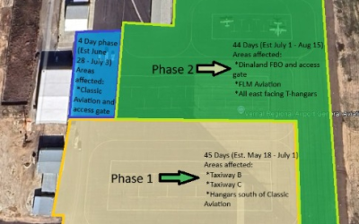 Vernal Regional Airport Announces Project To Replace General Aviation Ramp