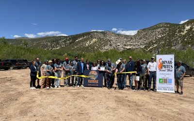 Ribbon Cutting Held For Ashley Gorge Via Ferrata