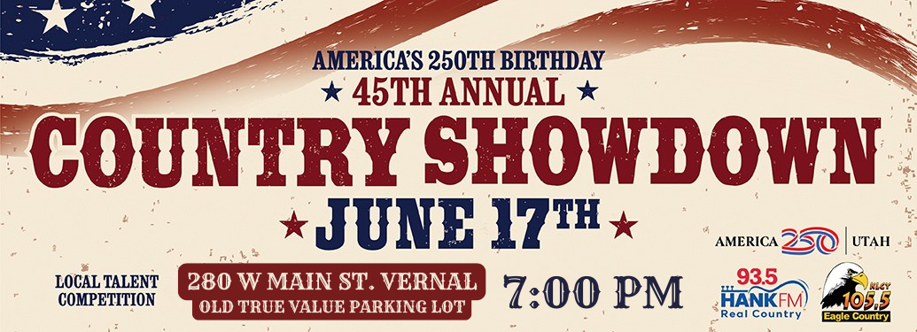 COUNTRY SHOWDOWN- SHOW BANNER