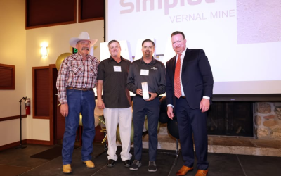Simplot Vernal Mine Awarded By Utah Mining Association