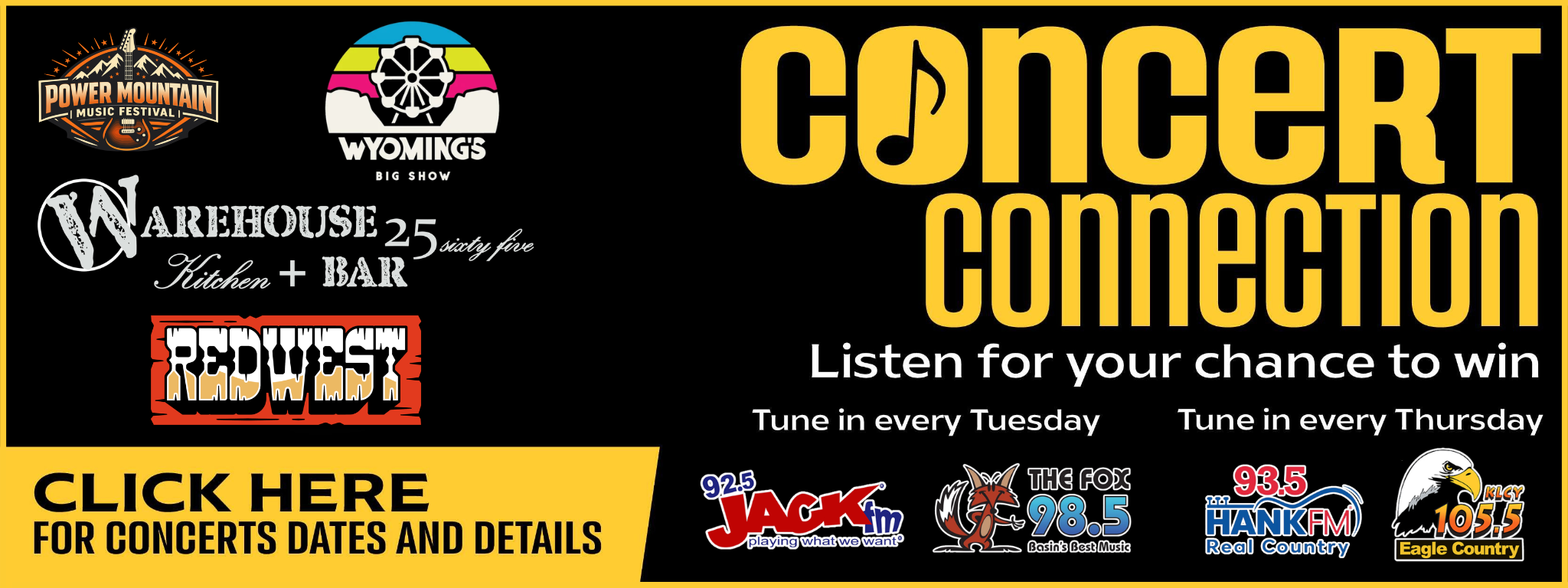 CONCERT CONNECTION- BANNER