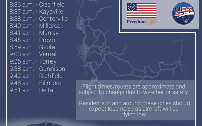 Look To The Sky Early This Year For The 4th Of July Flyover
