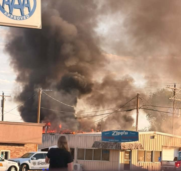 Zipp’s Laundry Building A Total Loss In Roosevelt Fire